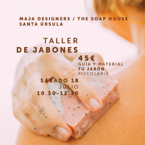 Taller de Jabonería Artesanal: "Cómo hacer un jabón y no morir en el intento"